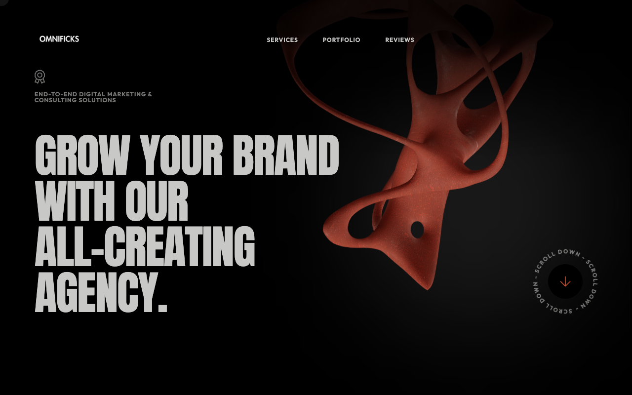 Omnificks - Corporate Website